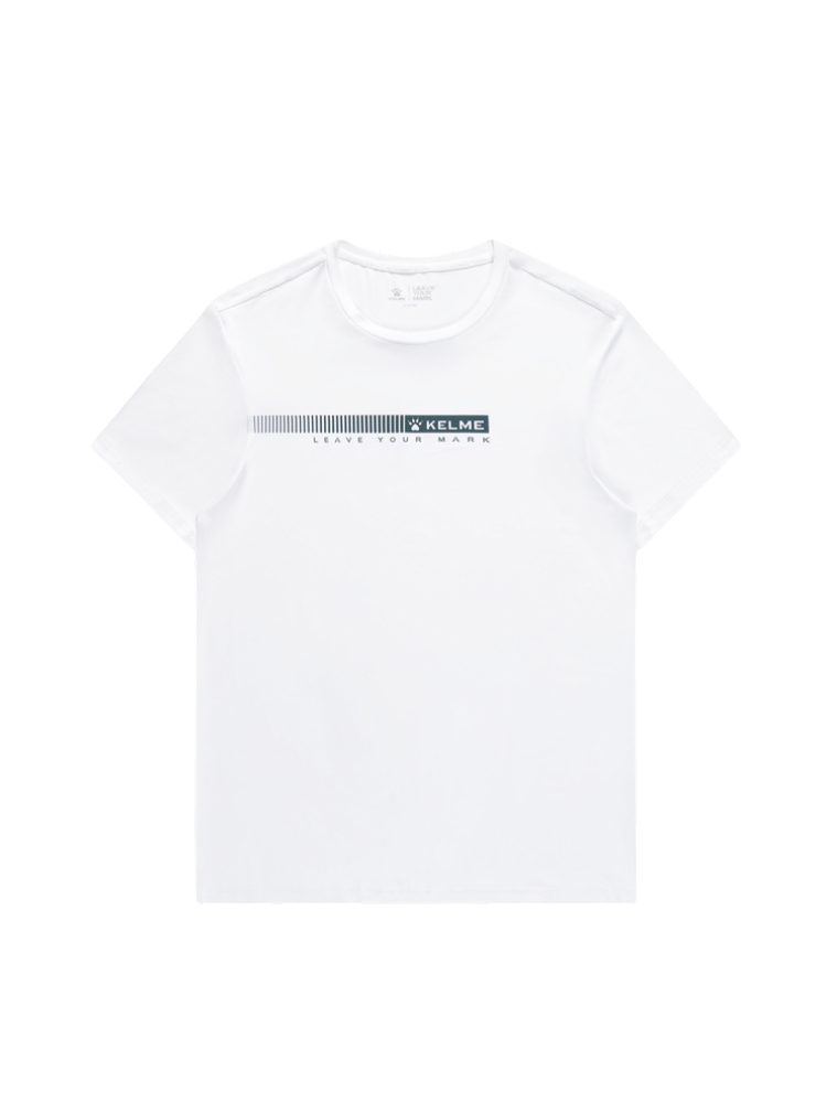 Футболка KELME Round Neck Short Sleeve T-shirt White