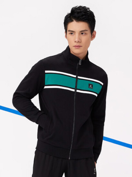 Олимпийка KELME Knitted Coat Black