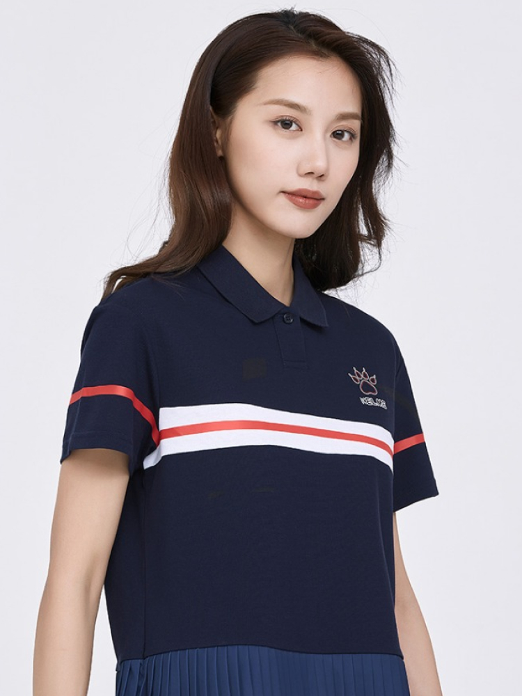 Футболка-поло KELME Short Sleeve Polo Shirt Dark Blue