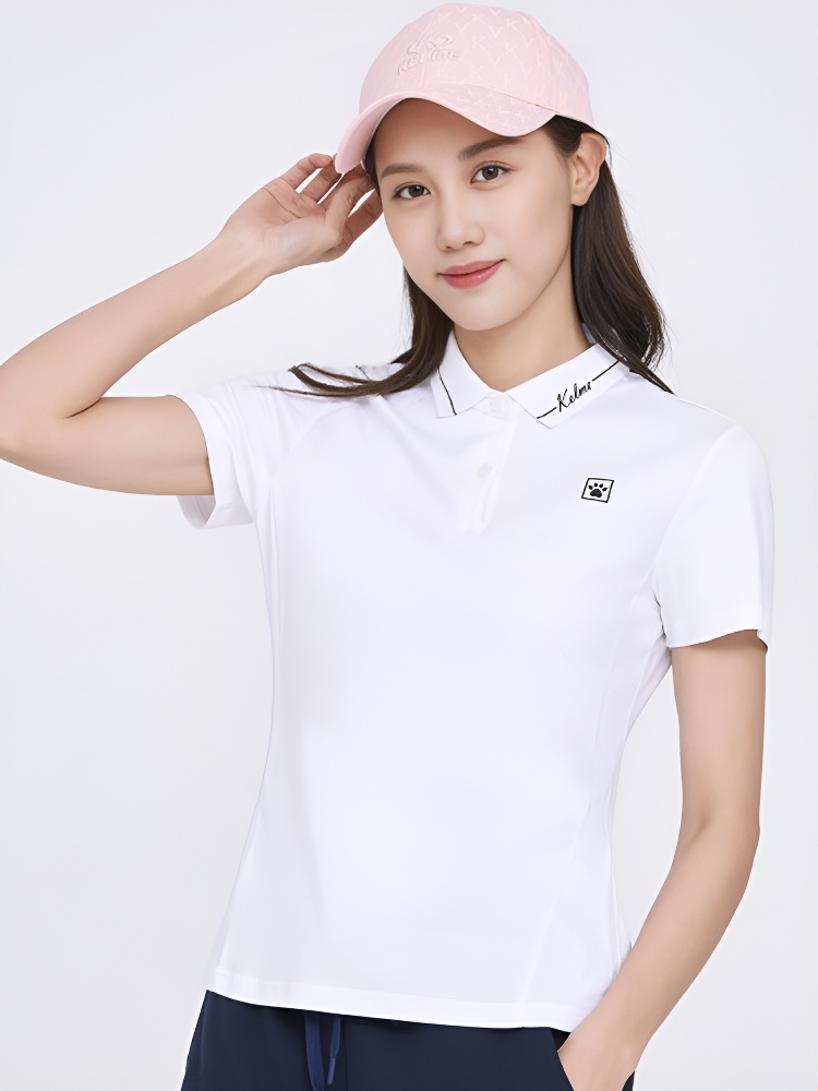 Футболка-поло KELME Short Sleeve Polo Shirt White