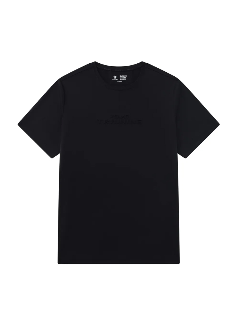 Футболка KELME Crew Neck Short-sleeved T-shirt Black