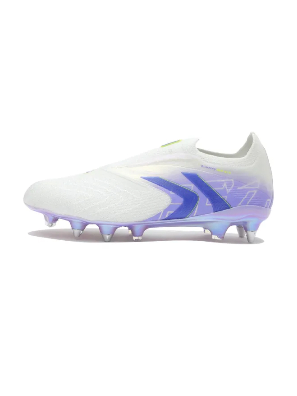 Бутсы KELME Men's Soccer Cleats (SG) White/Violet