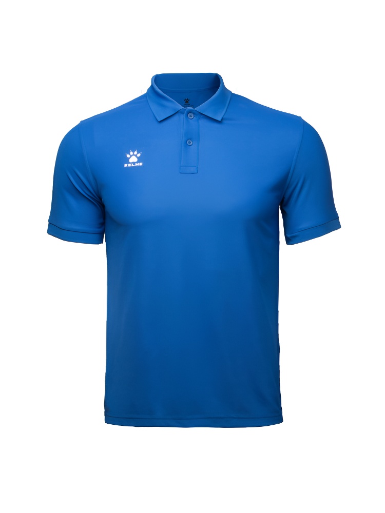 Футболка-поло KELME Short Sleeve Polo Shirt Light Blue