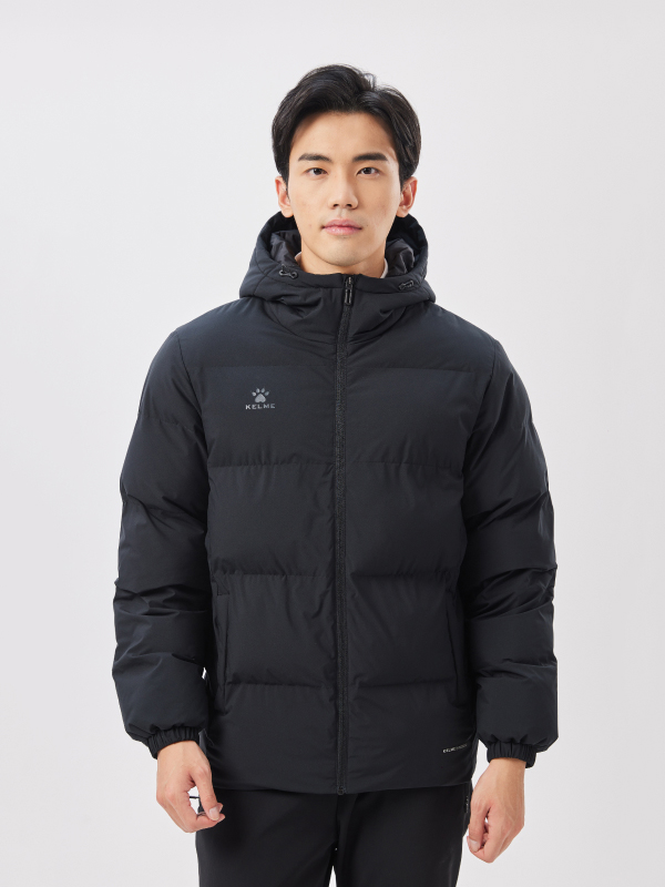Пуховик KELME Hooded Cotton Jacket Black