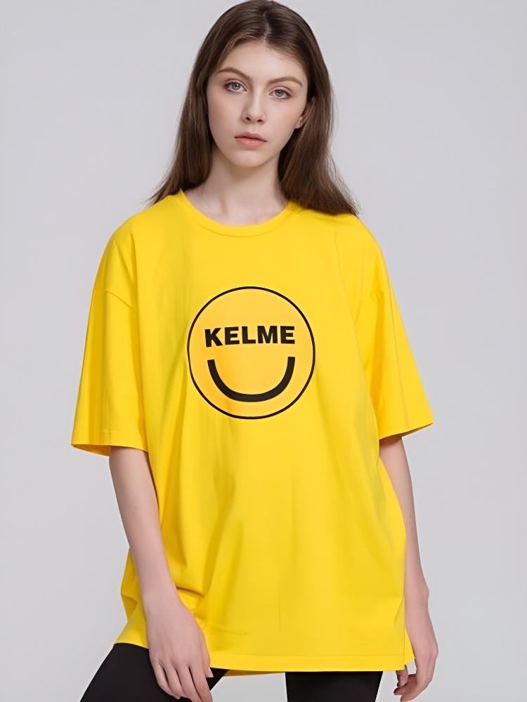 Футболка KELME Short-Sleeved T-Shirt Yellow