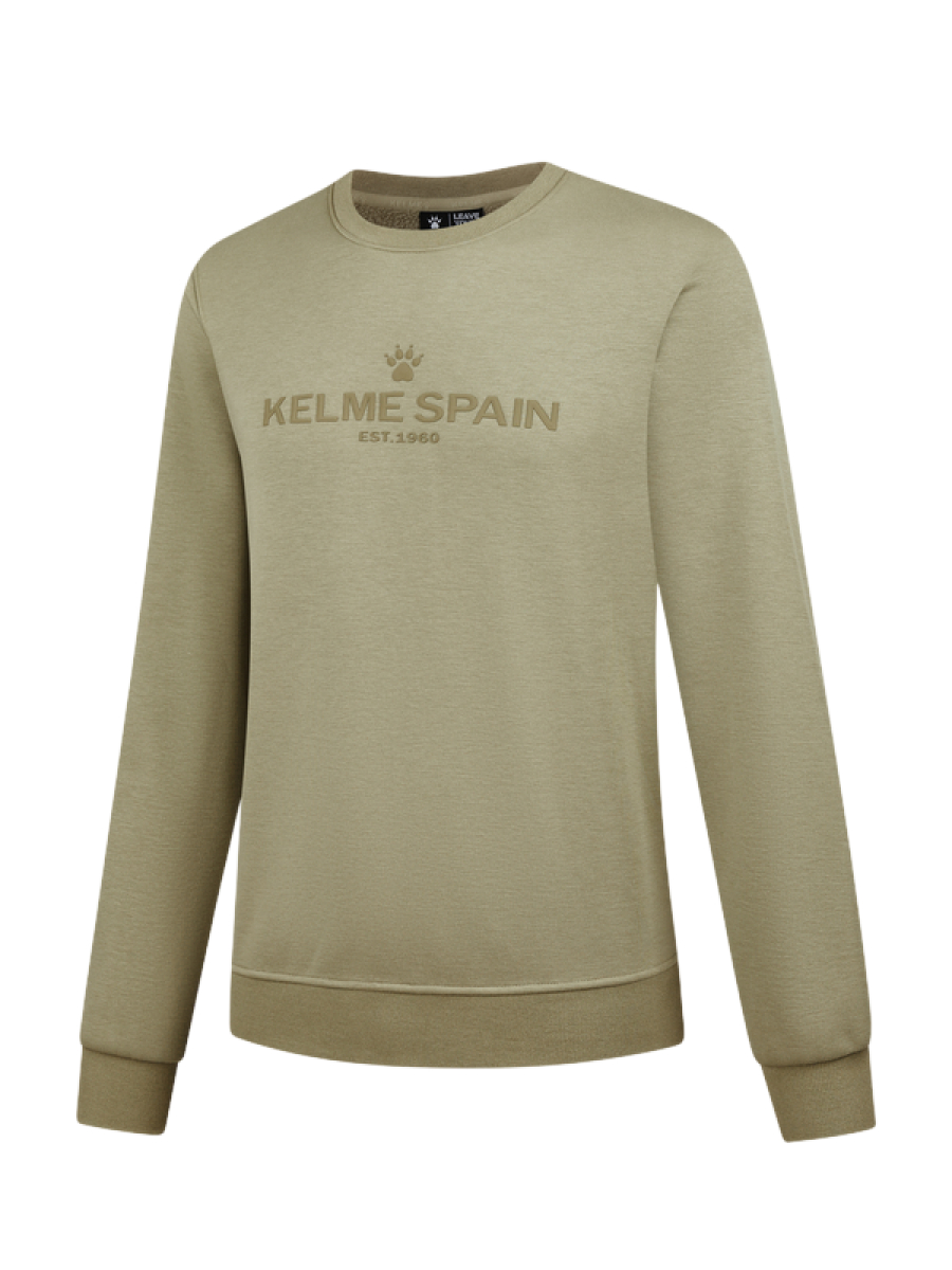 Свитшот KELME Fleece Crew Neck Sweatshirt Green