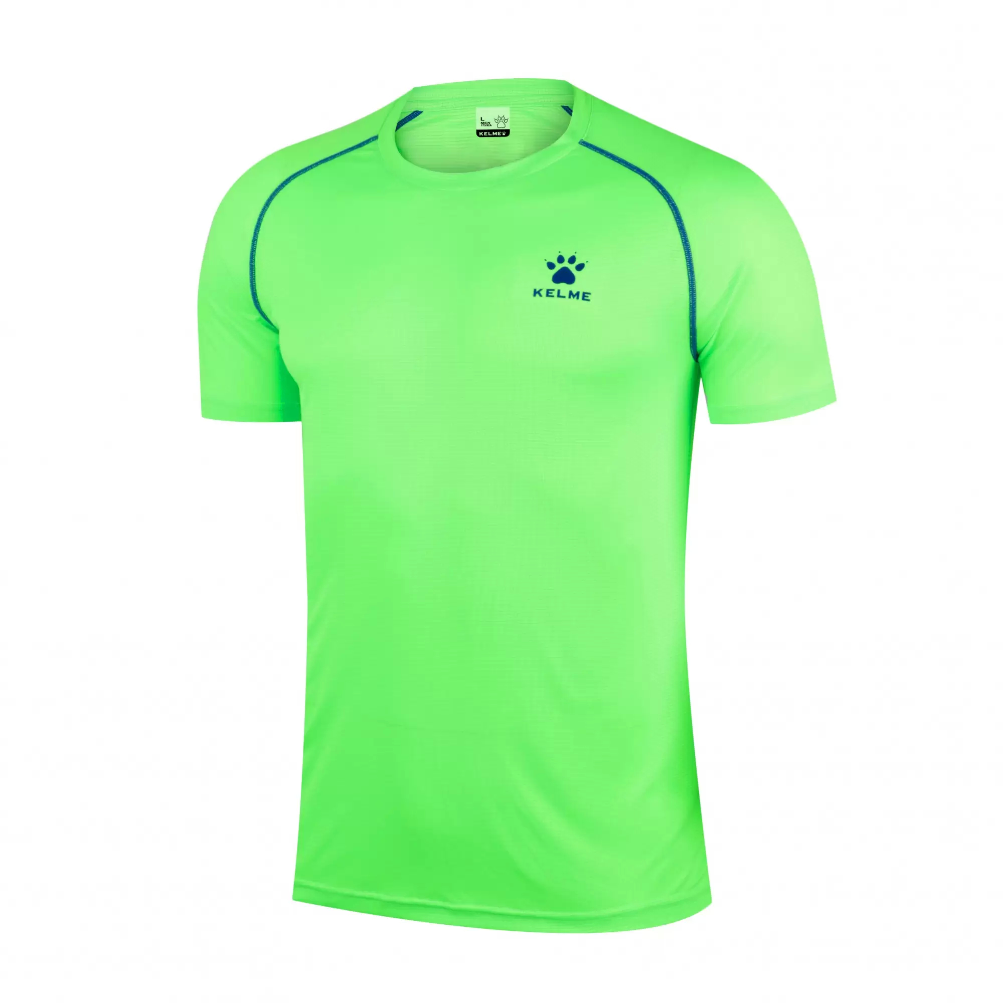 Футболка KELME Men Running T-Shirt (Light Green/Green)