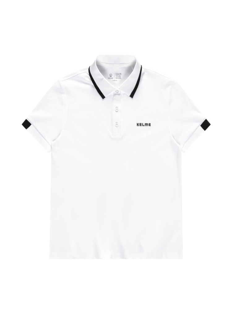 Футболка-поло KELME Short Sleeve Polo Shirt White