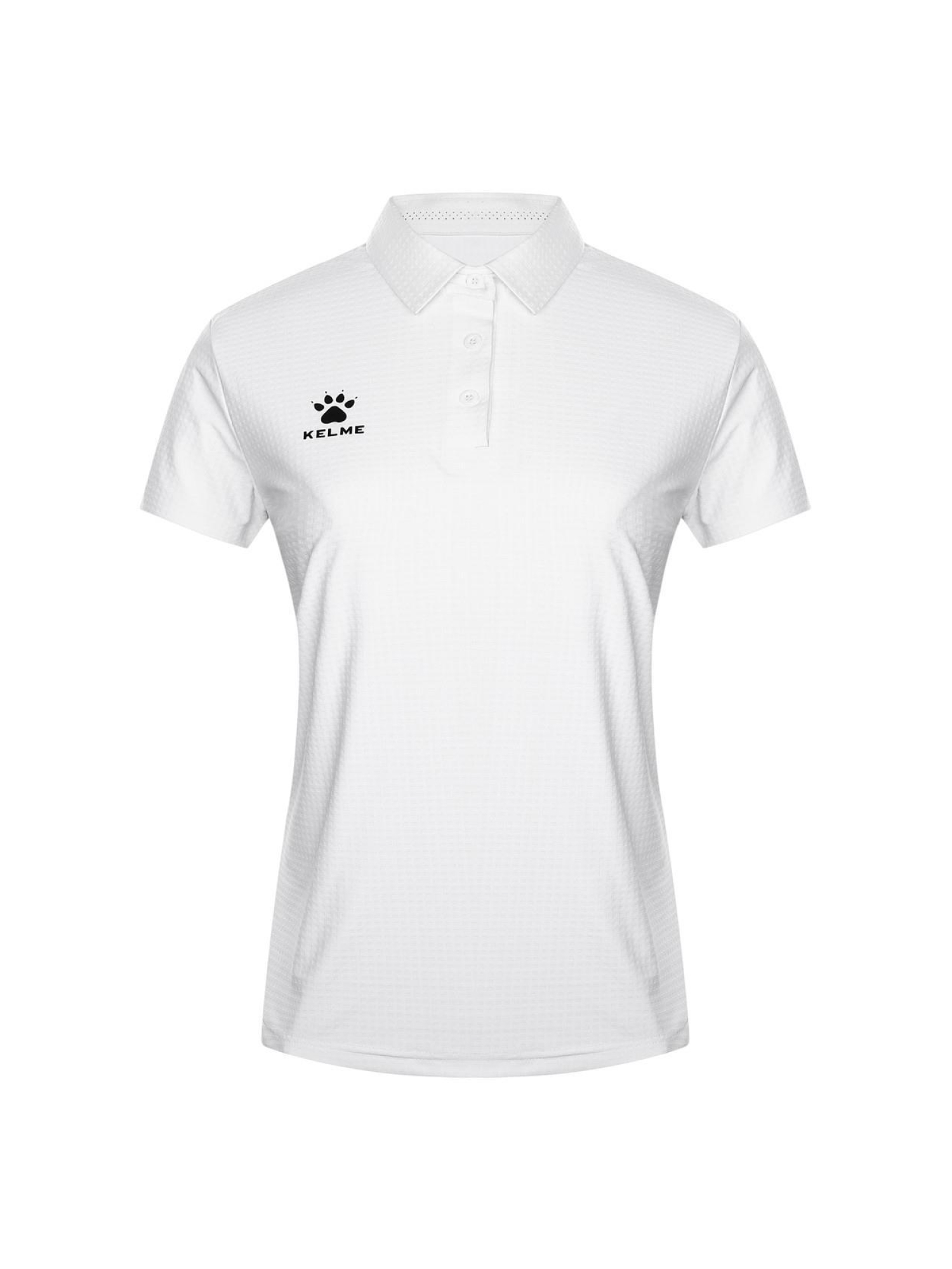 Футболка-поло KELME Short Sleeve Polo Shirt White
