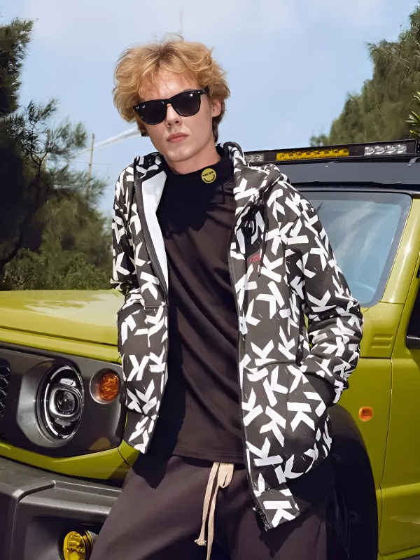 Толстовка KELME Knitted Coat (Black/White)