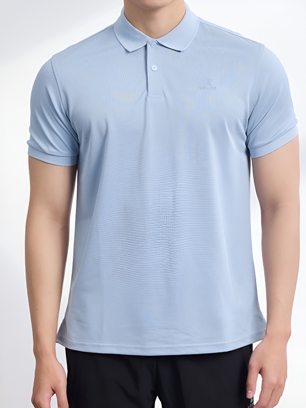 Футболка-поло KELME Short Sleeve Polo Shirt Light Blue