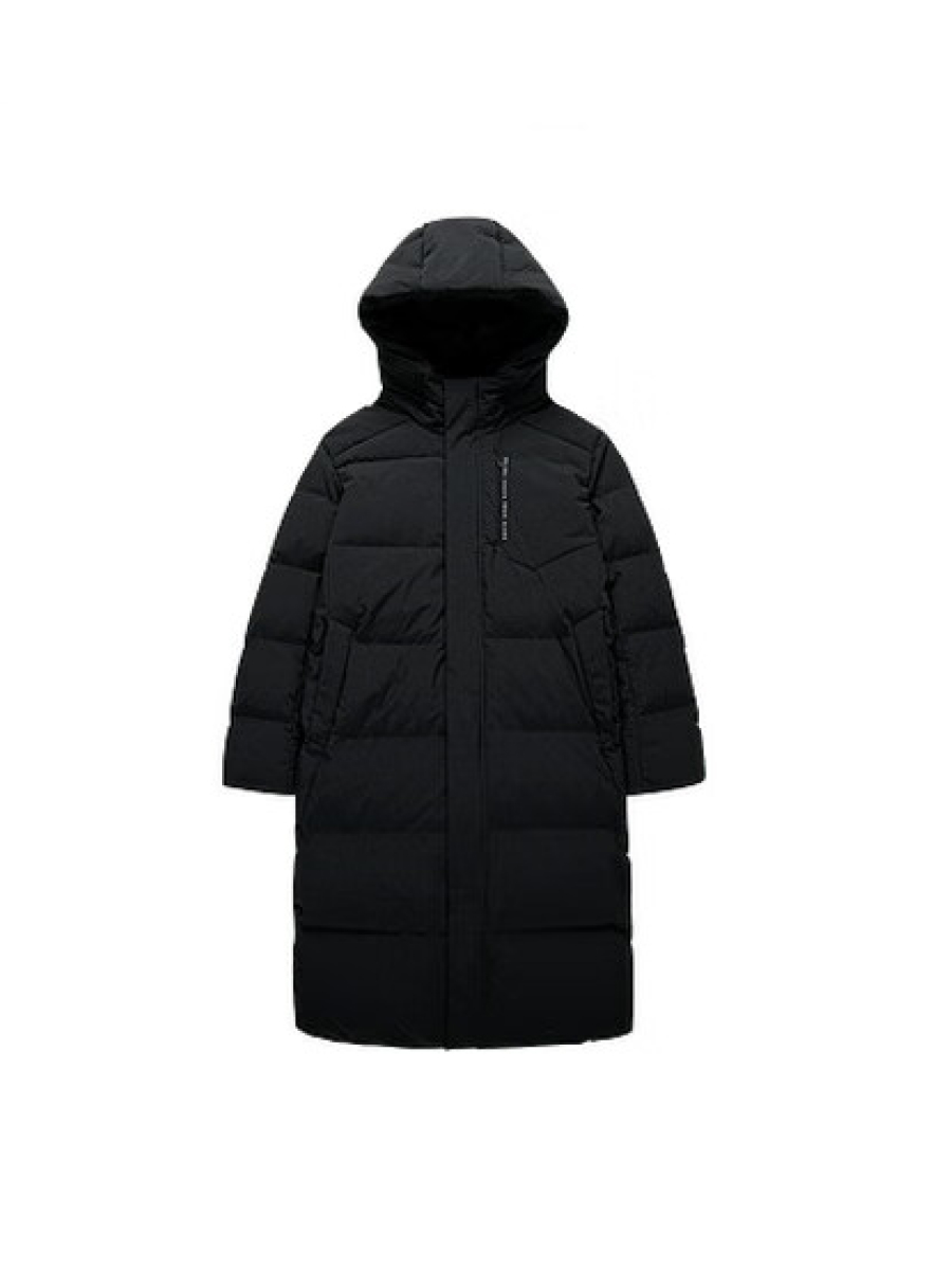 Пуховик KELME Long Down Jacket Black