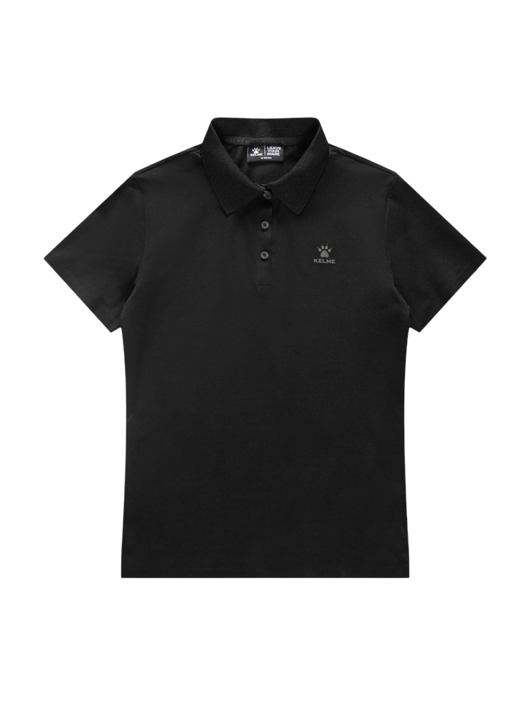 Футболка-поло KELME Short Sleeve Polo Shirt Black