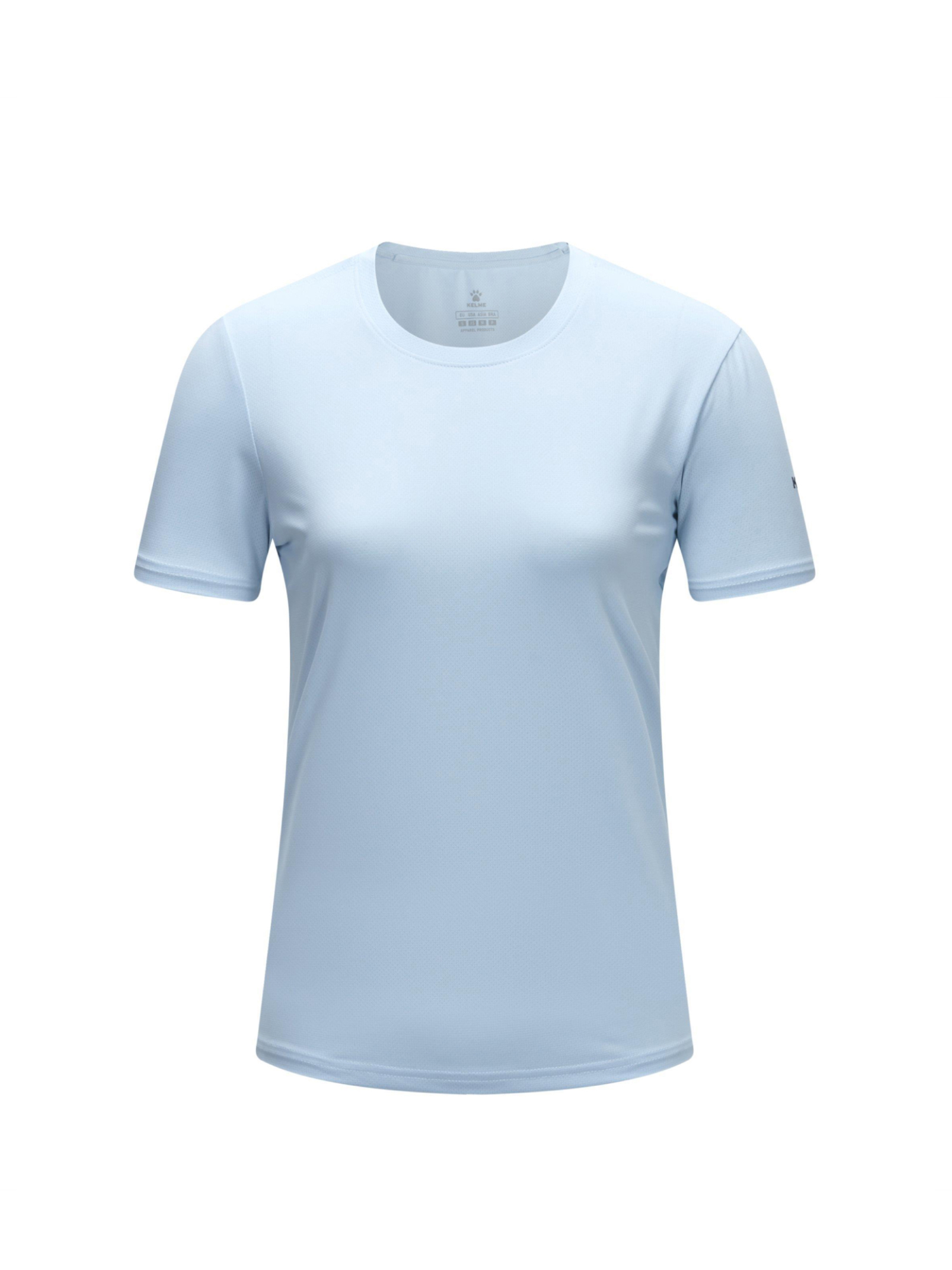 Футболка KELME Women's Crewneck T-Shirt Light Blue