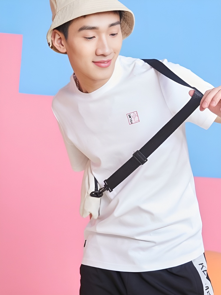 Футболка KELME Round Neck Short Sleeve T-Shirt White