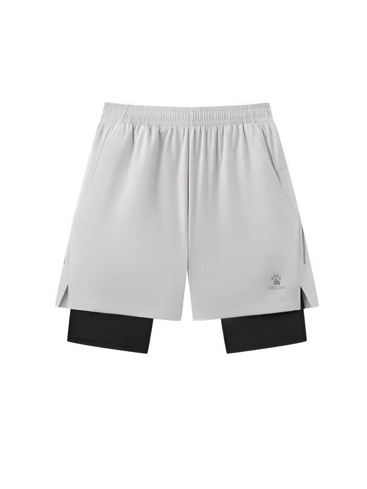 Шорты KELME Woven Shorts (Faux Two-Piece) Grey