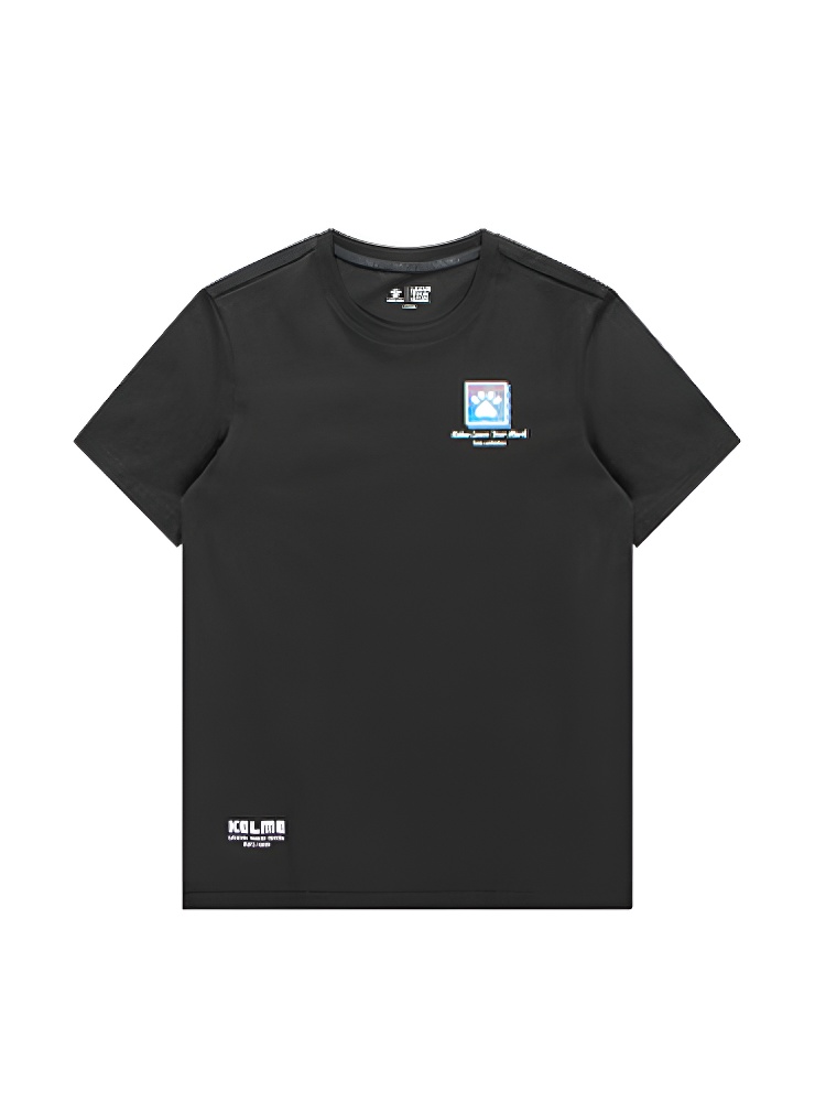 Футболка KELME Round Neck Short Sleeve T-Shirt Black