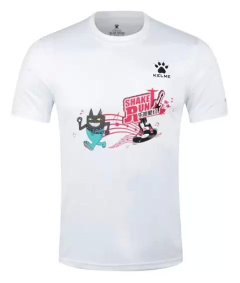 Футболка KELME Shake Run T-Shirt White