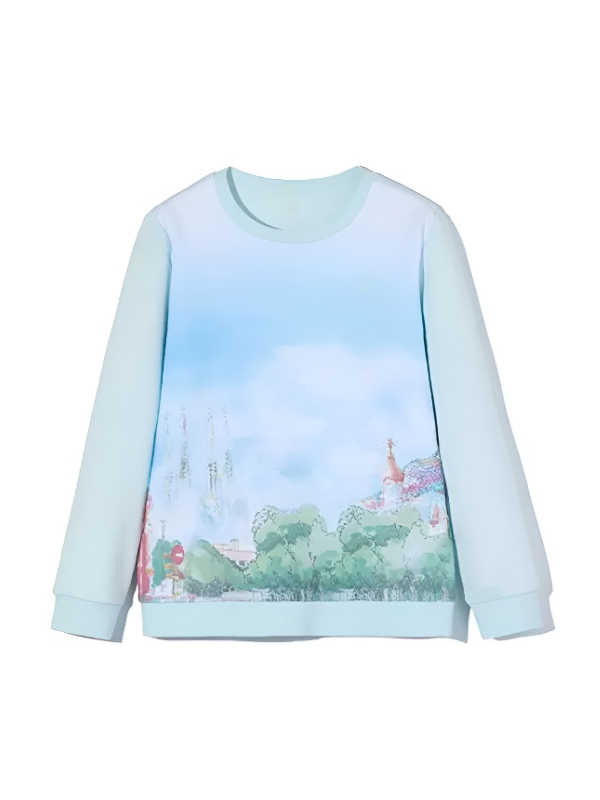 Детский свитшот KELME Boys Long Sleeve T-Shirt Mint