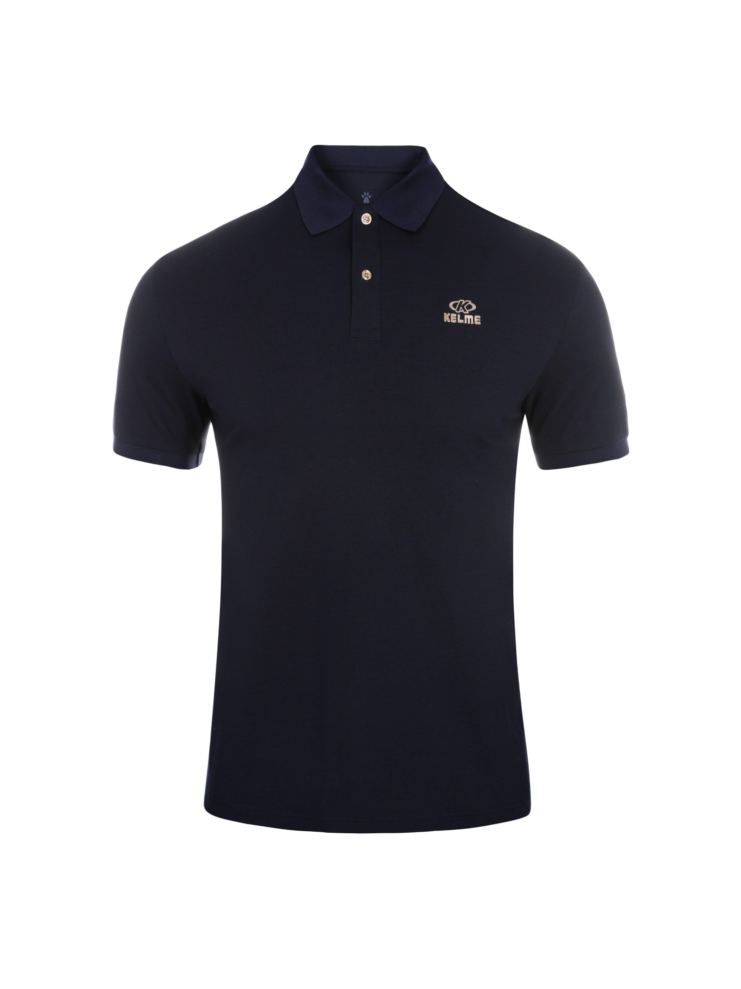 Футболка KELME Women's Short Sleeve Polo Shirt Dark Blue