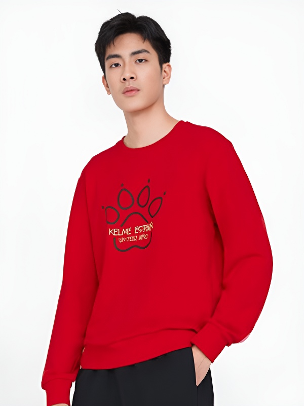 Свитшот KELME Round Neck Sweater Red