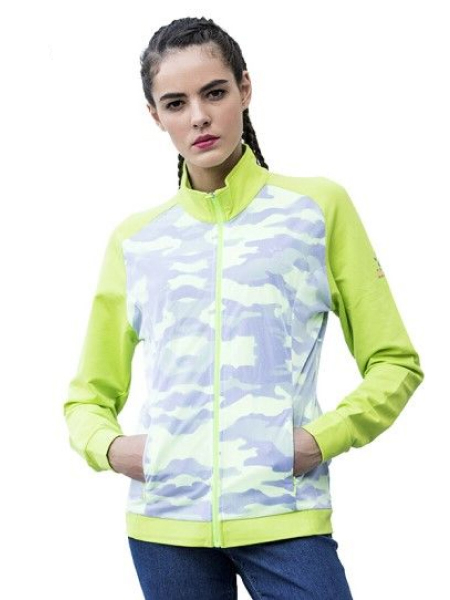 Олимпийка KELME Women's Fashion Jacket (Light Green/Grey)