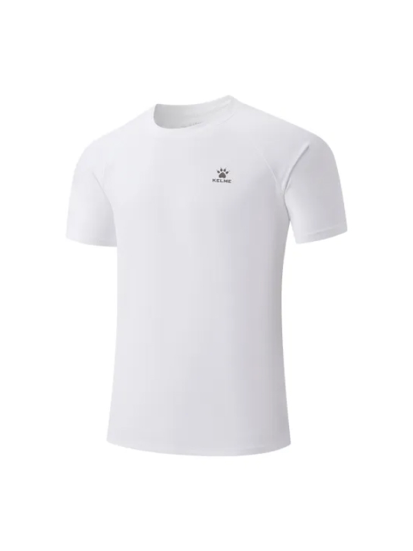 Футболка KELME Crew Neck Short-sleeved T-shirt White