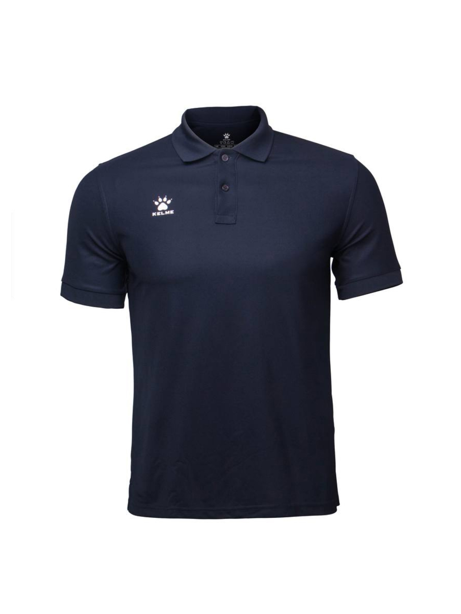 Футболка-поло KELME Short Sleeve Polo Shirt Dark Blue