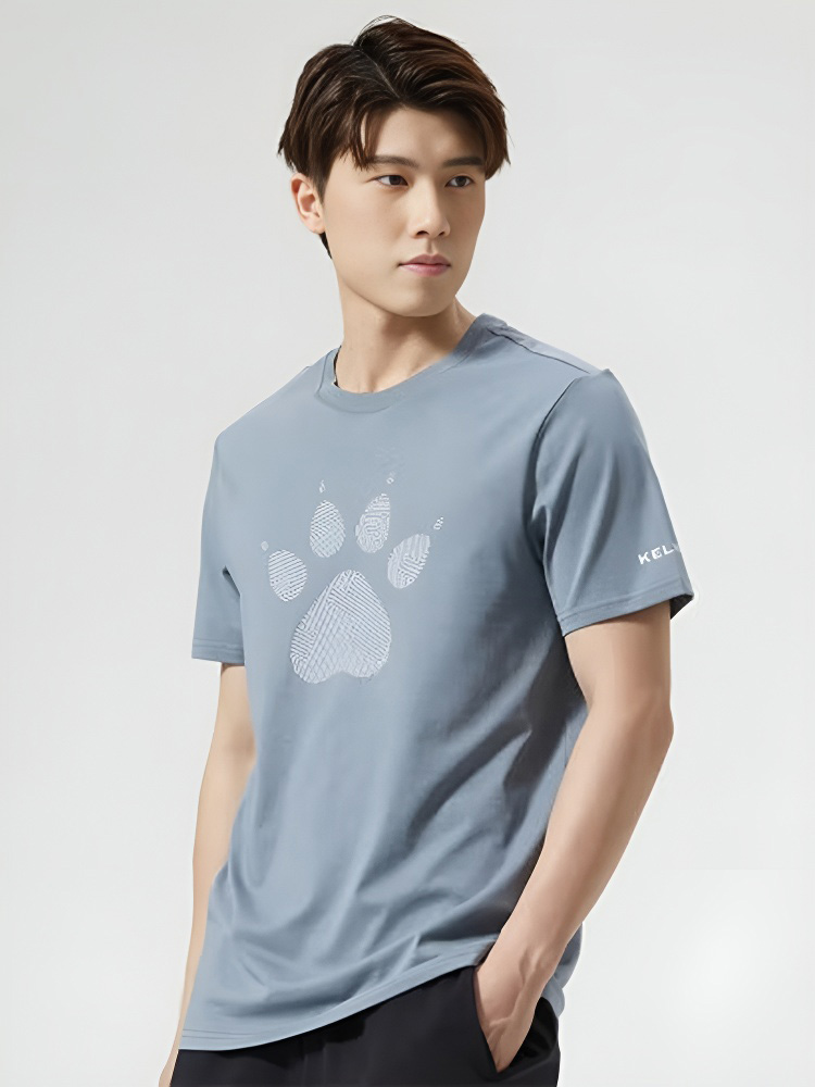 Футболка KELME Crew Neck T-Shirt Grey