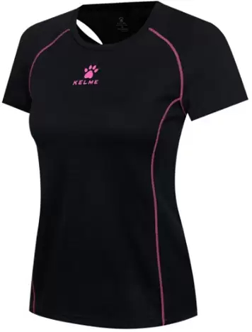 Футболка KELME Women's Moisture-Absorbent And Quick-Drying T Black