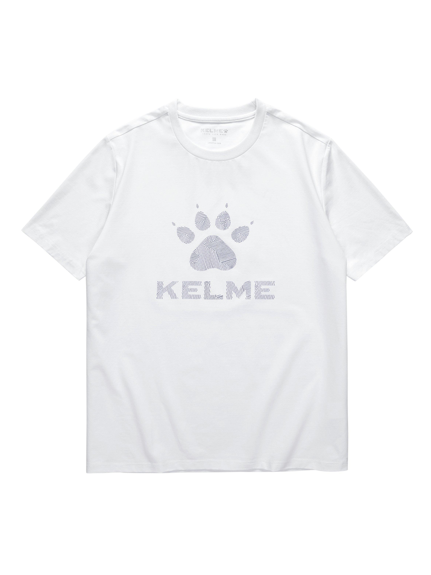 Футболка KELME Round Neck T-Shirt White