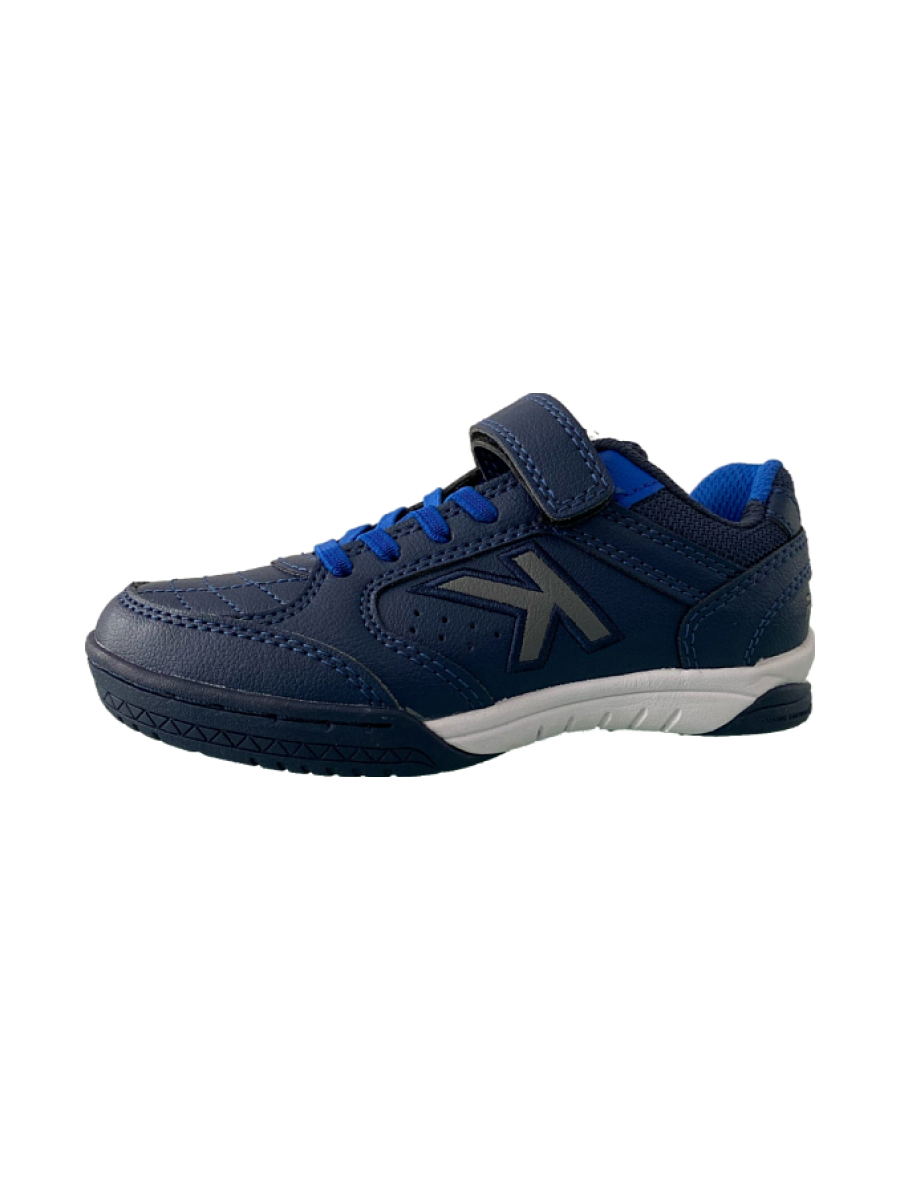 Детские футзалки KELME Precision Shadow Kids Ind Dark Blue