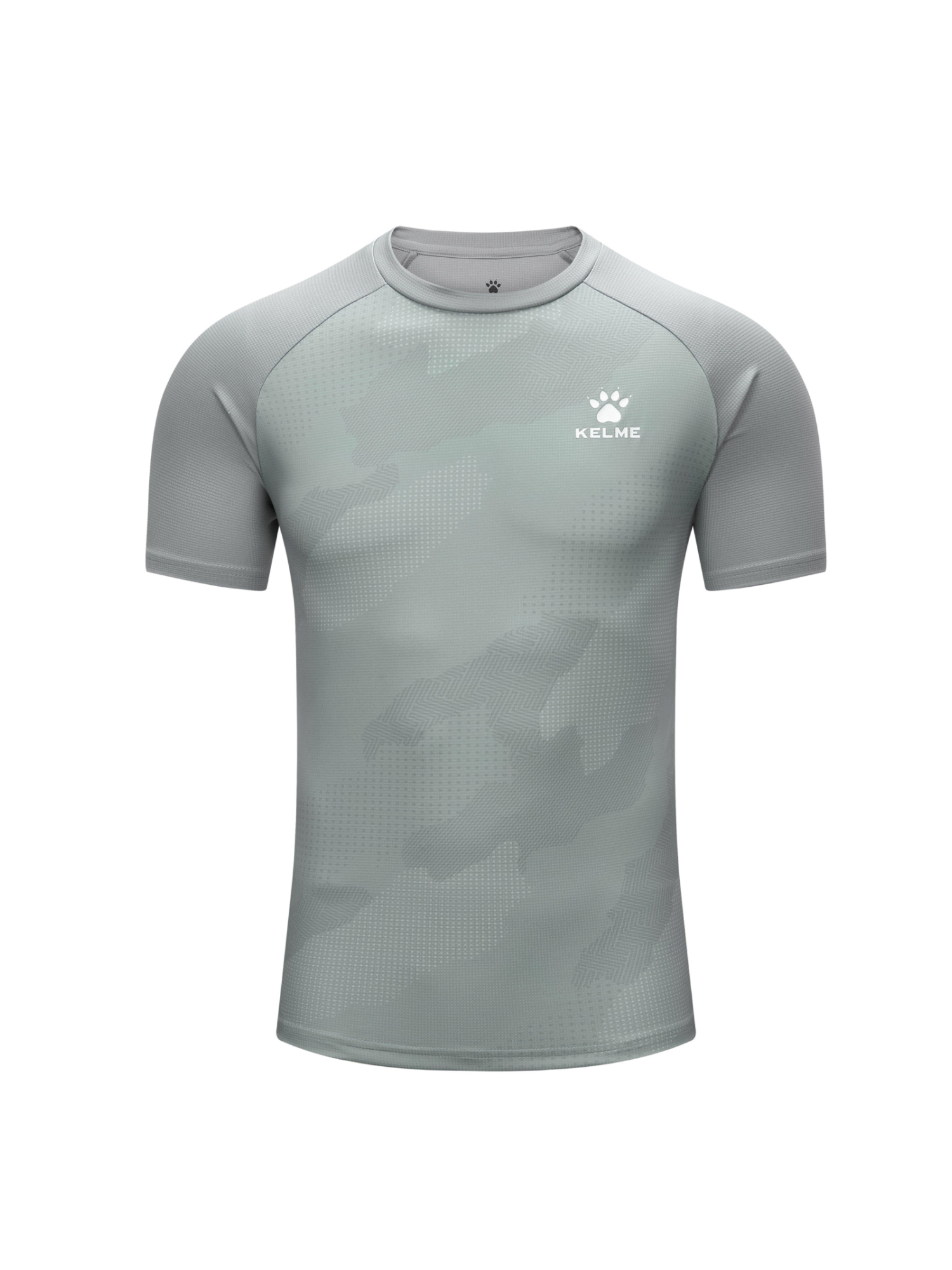 Футболка KELME Round Neck Short T Grey