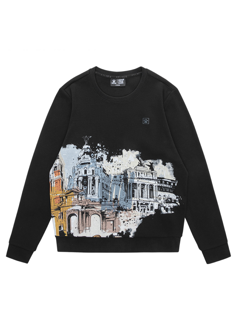 Свитшот KELME Round Neck Sweater Black