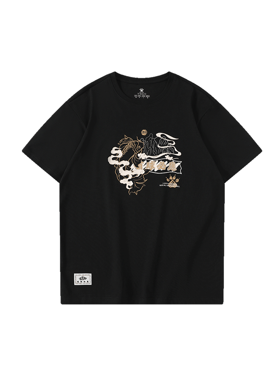 Футболка KELME Round Neck T-Shirt Black