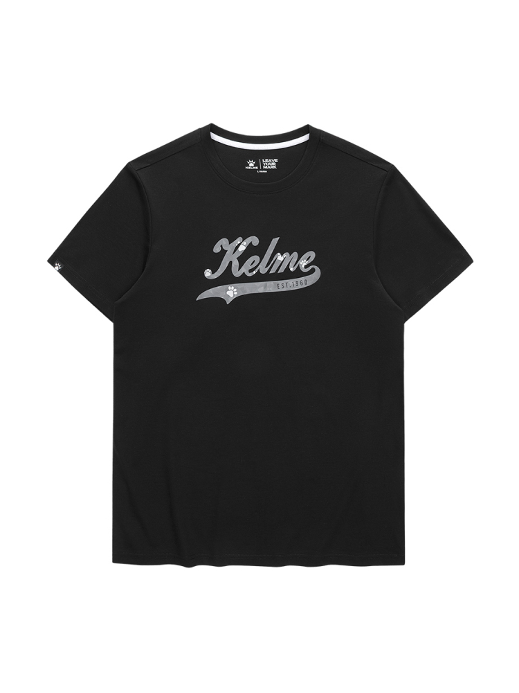 Футболка KELME Round Neck Short Sleeve T-shirt Black