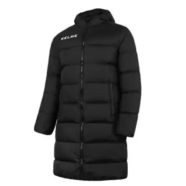 Пуховик KELME Long Down Jacket Black