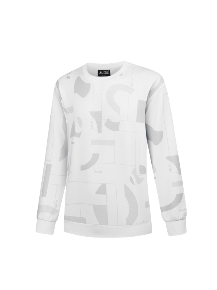 Свитшот KELME Crew Neck Sweatshirt White