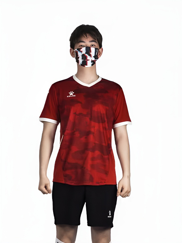 Футбольная форма KELME Short Sleeve Football Jersey Set (Burgundy/Black)