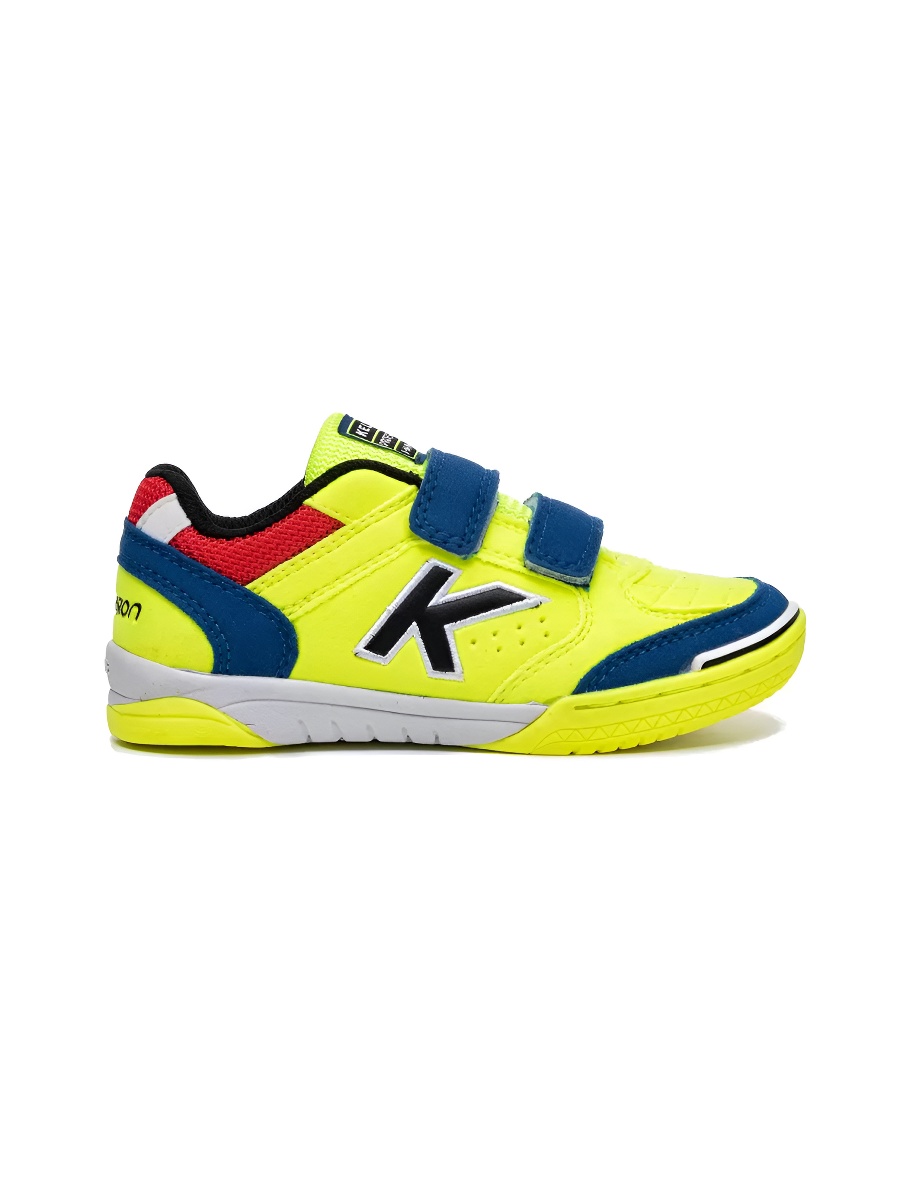 Детские футзалки KELME Precision Kids V (Yellow/Blue)