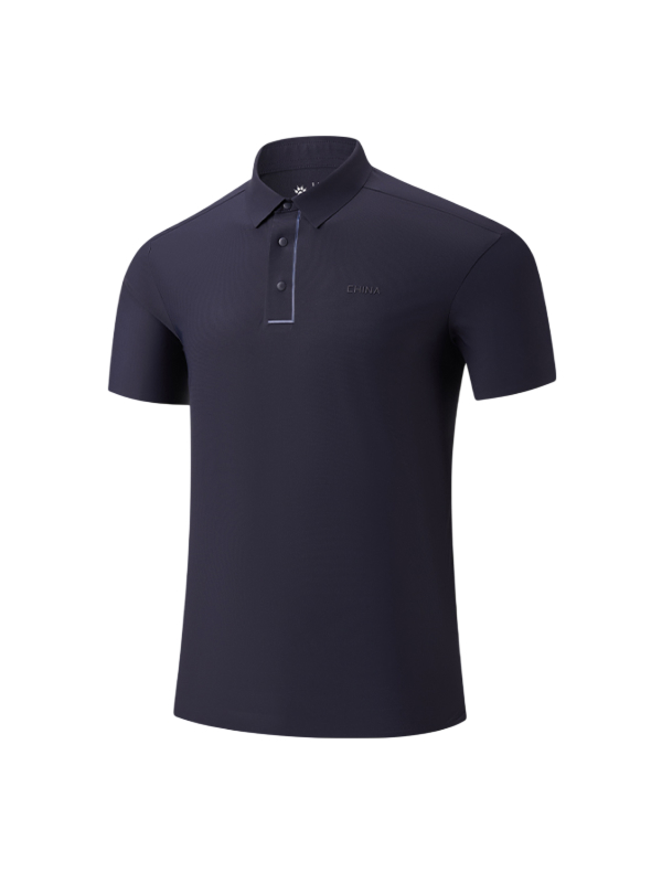 Футболка-поло KELME Short-sleeved Polo Shirt Dark Blue