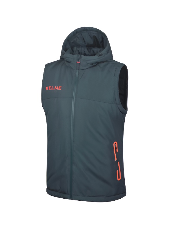 Жилет KELME Padded Vest Hood Dark Grey