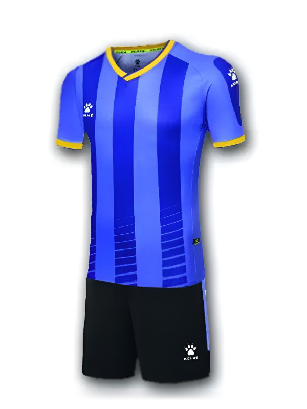 Футбольная форма KELME Short Sleeve Football Uniform (Blue/Black)