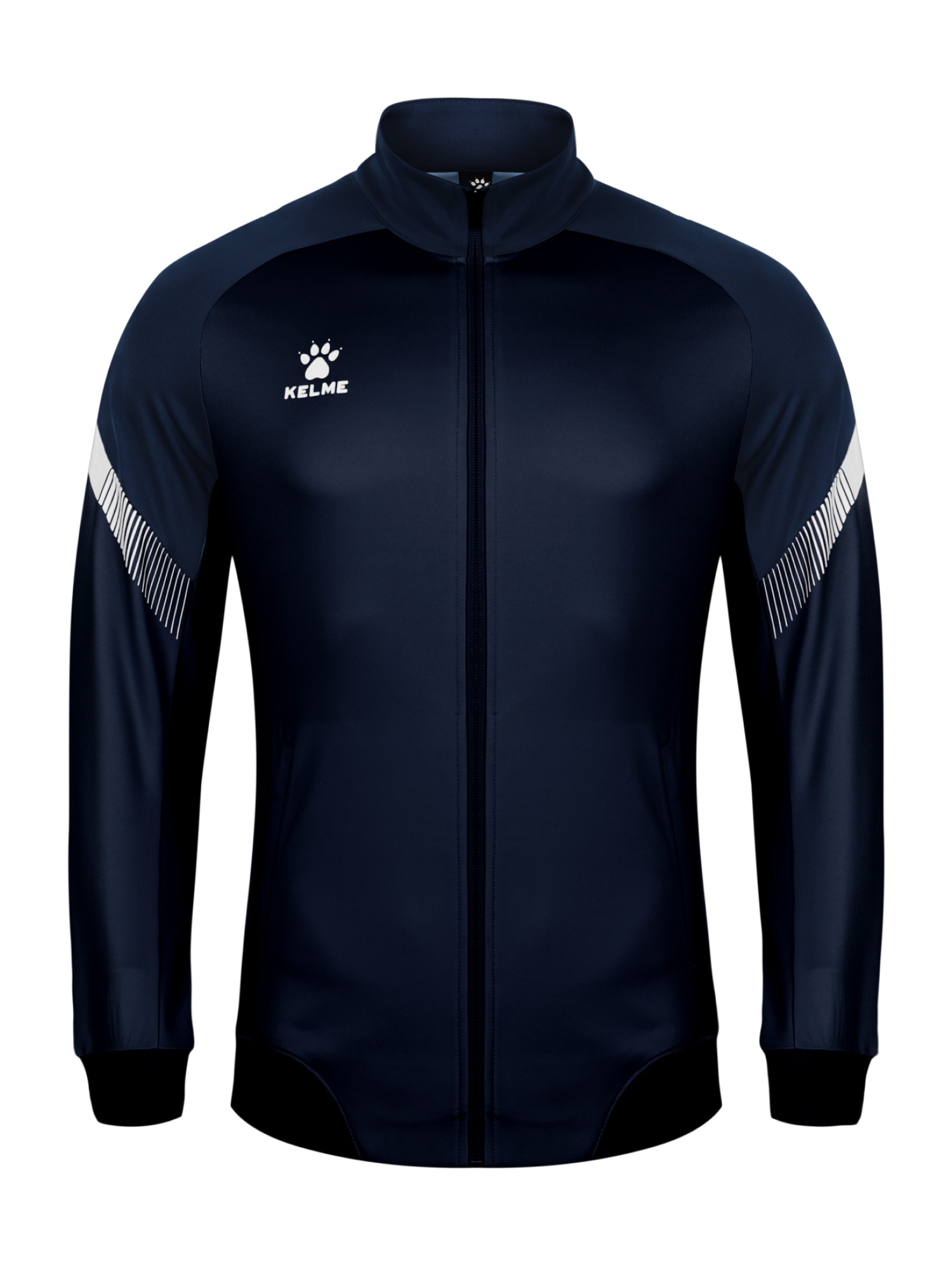 Олимпийка KELME Knitted Jacket Dark Blue