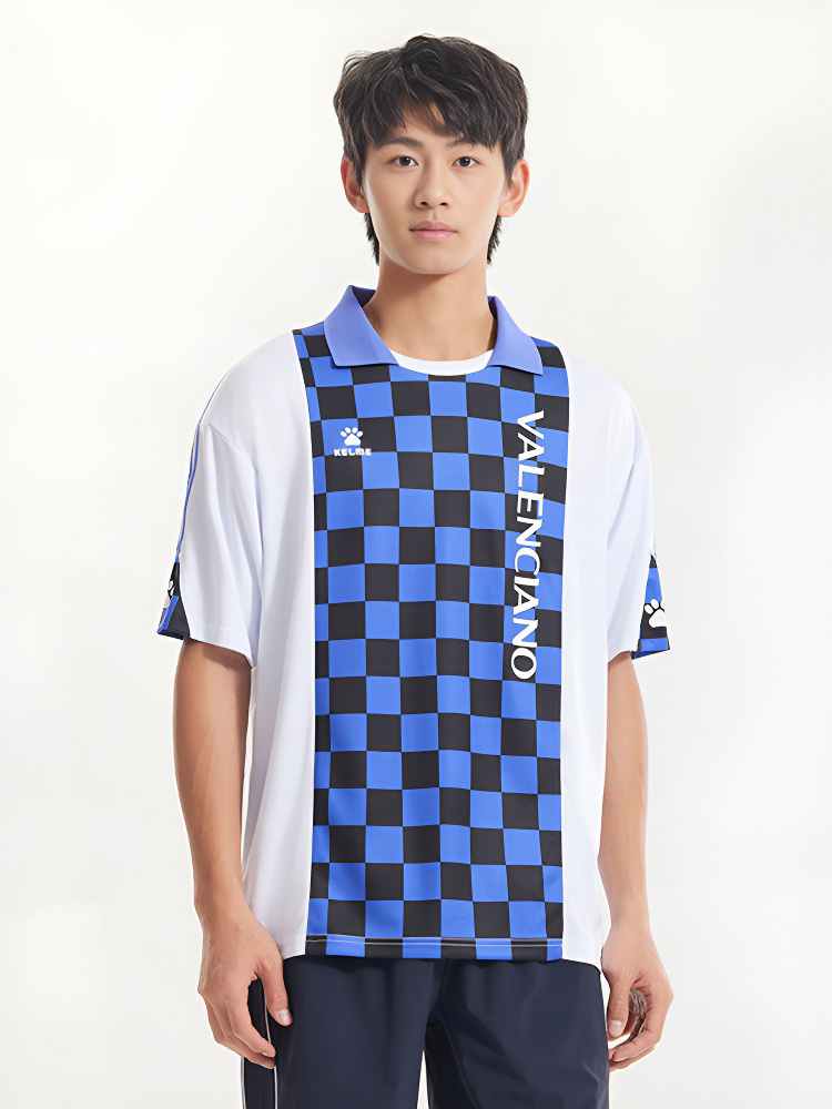 Футболка-поло KELME Lapel Short Sleeve T-Shirt Violet