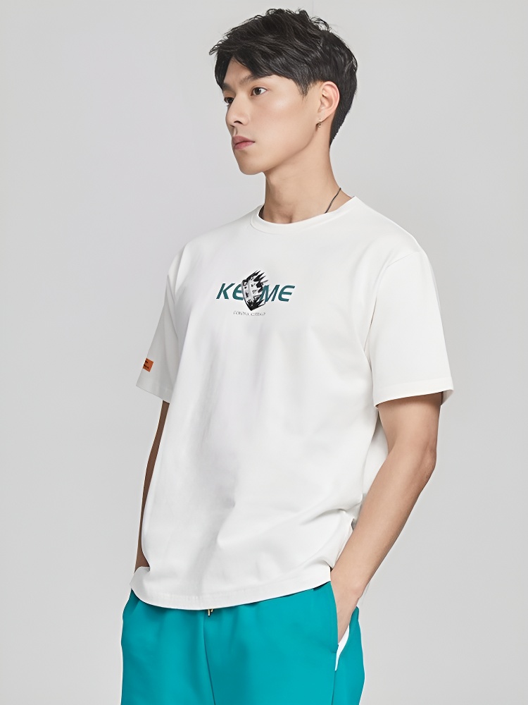 Футболка KELME Round Neck Short Sleeve T-Shirt White
