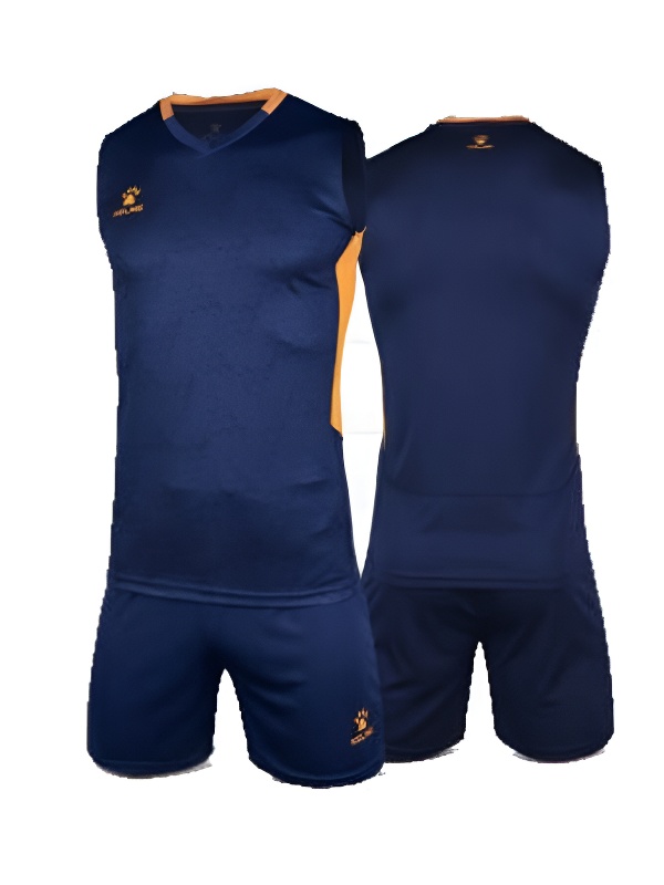 Волейбольная форма KELME Men's Sleeveless Volleyball Uniform Dark Blue