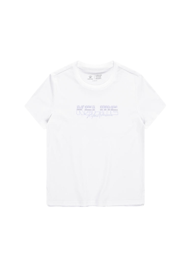 Футболка KELME Round neck short sleeve T-shirt White