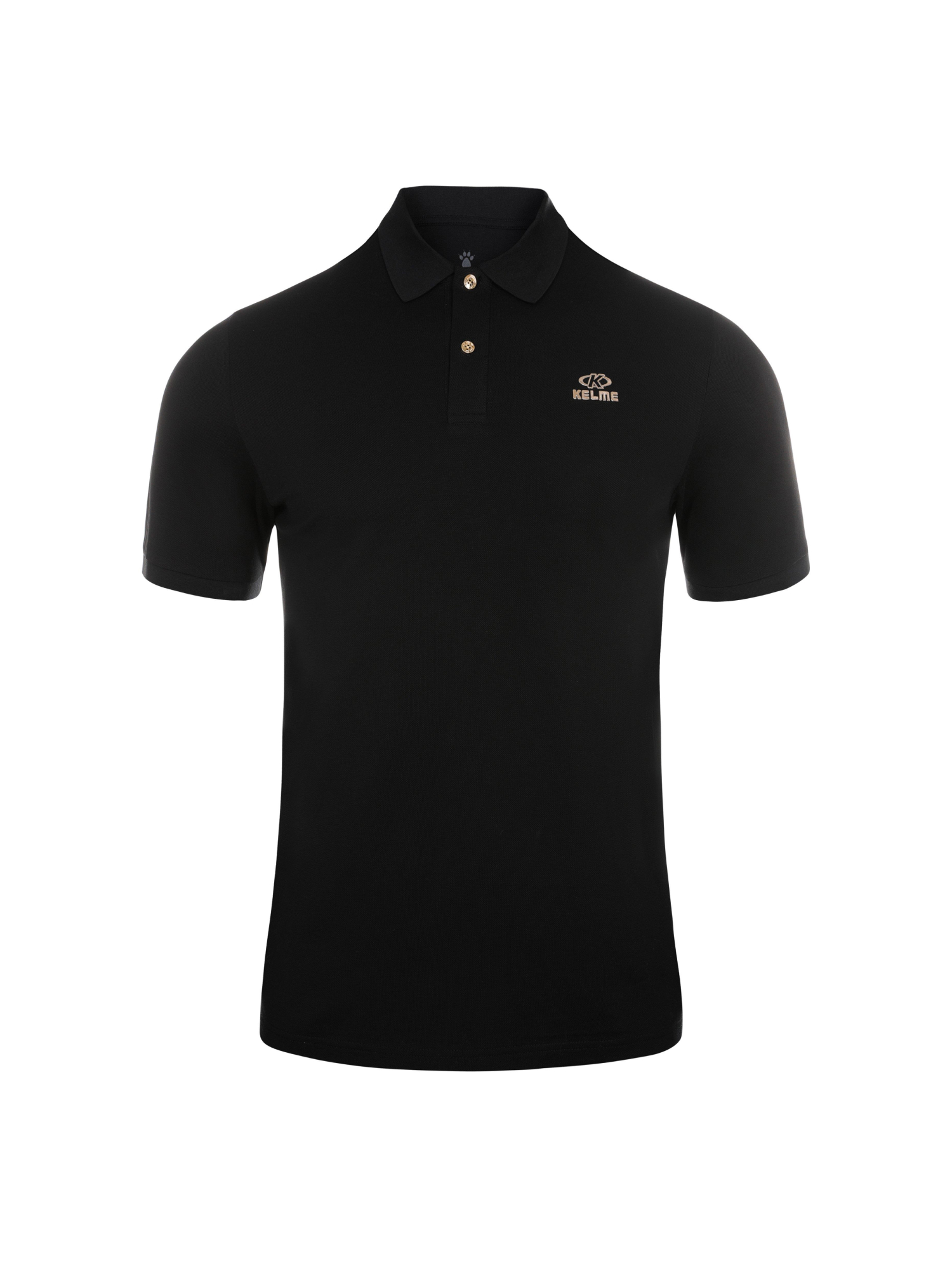 Футболка KELME Women's Short Sleeve Polo Shirt Black
