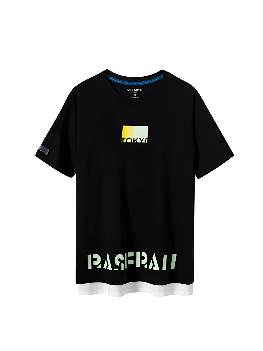Футболка KELME Round Neck Short T Black
